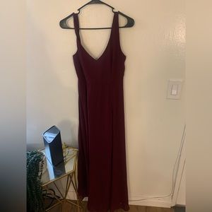 Show Me Your Mumu burgundy bridesmaid dress Size Large